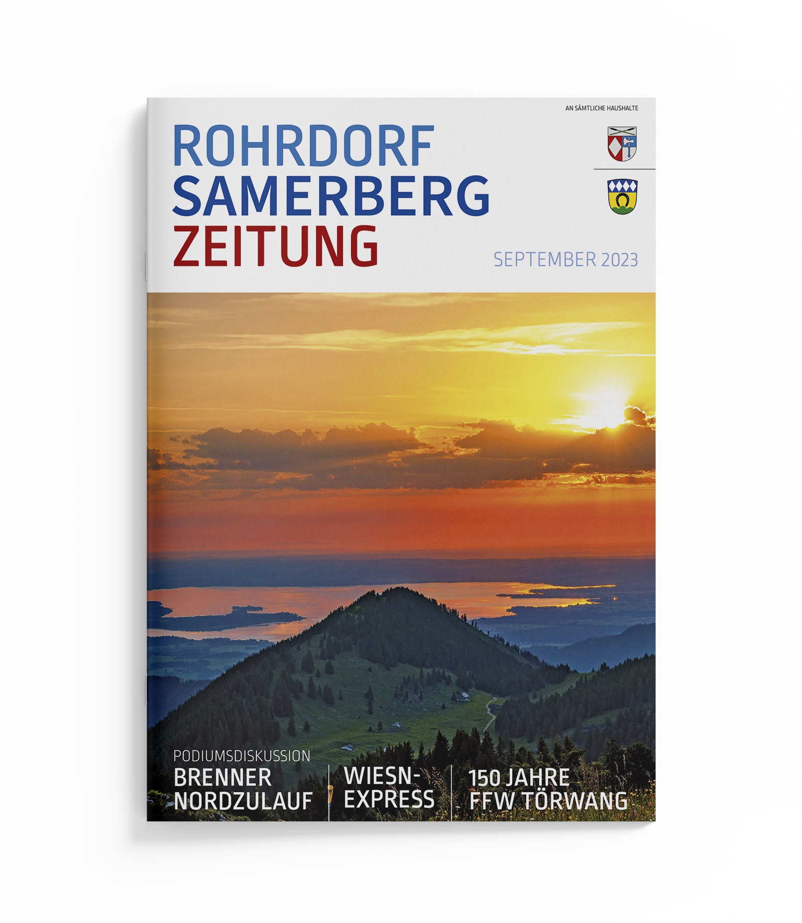 Rohrdorf Samerberg Zeitung Cover